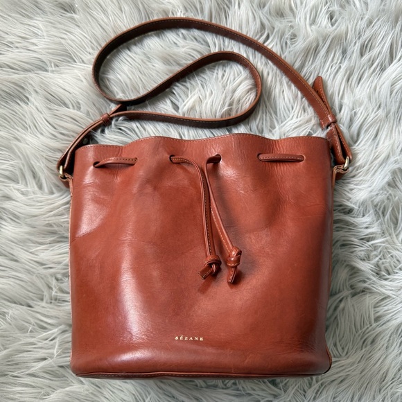 SEZANE Farrow Bag in Natural Heritage - Picture 9 of 13